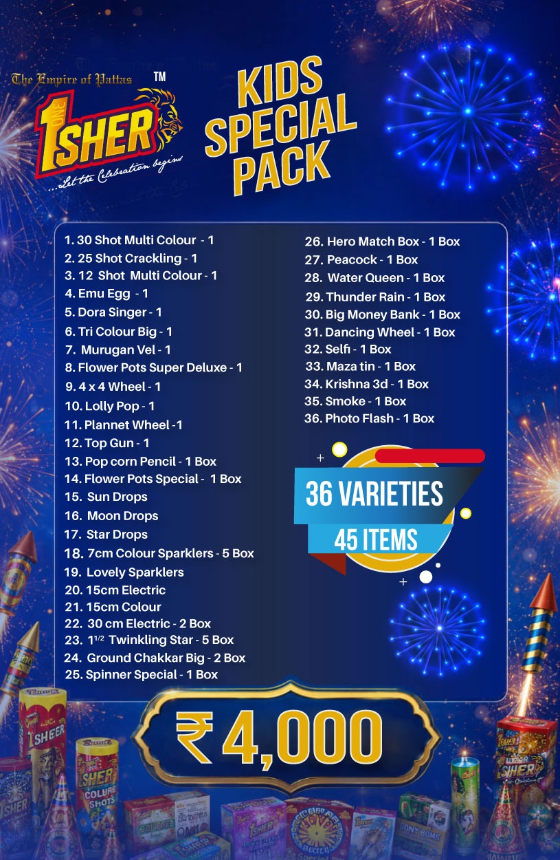 Kids Family Pack 4000